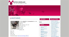 Desktop Screenshot of dating-nederland.nl